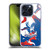 Crystal Palace FC Crest Marble Soft Gel Case for Apple iPhone 15 Pro