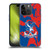 Crystal Palace FC Crest Red And Blue Marble Soft Gel Case for Apple iPhone 15 Pro