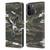 Crystal Palace FC Crest Woodland Camouflage Leather Book Wallet Case Cover For Apple iPhone 15 Pro