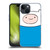 Adventure Time Graphics Finn The Human Soft Gel Case for Apple iPhone 15