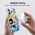 The Powerpuff Girls Graphics Bubbles Soft Gel Case for Apple iPhone 15 Pro & MagSafe