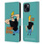 Johnny Bravo Graphics Character Leather Book Wallet Case Cover For Apple iPhone 15