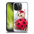 Kayomi Harai Animals And Fantasy Kitten Cat Lady Bug Soft Gel Case for Apple iPhone 15 Pro