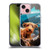 Pixelmated Animals Surreal Wildlife Cowpup Soft Gel Case for Apple iPhone 15