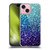 PLdesign Glitter Sparkles Aqua Blue Soft Gel Case for Apple iPhone 15