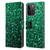 PLdesign Glitter Sparkles Emerald Green Leather Book Wallet Case Cover For Apple iPhone 15 Pro