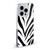 Grace Illustration Animal Prints Zebra Soft Gel Case for Apple iPhone 15 Pro