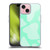 Grace Illustration Cow Prints Mint Green Soft Gel Case for Apple iPhone 15