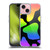 Grace Illustration Cow Prints Rainbow Soft Gel Case for Apple iPhone 15