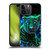 Sheena Pike Big Cats Neon Blue Green Panther Soft Gel Case for Apple iPhone 15 Pro Max