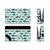 Andrea Lauren Design Art Mix Sharks Vinyl Sticker Skin Decal Cover for Nintendo Switch OLED