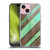 Alyn Spiller Wood & Resin Diagonal Stripes Soft Gel Case for Apple iPhone 15