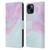 Alyn Spiller Marble Pastel Leather Book Wallet Case Cover For Apple iPhone 15