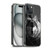 Stanley Morrison Black And White Gray Wolf With Dragon Marking Soft Gel Case for Apple iPhone 15 & MagSafe