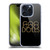 Goo Goo Dolls Graphics Stacked Gold Soft Gel Case for Apple iPhone 15 Pro
