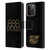 Goo Goo Dolls Graphics Stacked Gold Leather Book Wallet Case Cover For Apple iPhone 15 Pro