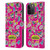 Dexter's Laboratory Graphics Icons Leather Book Wallet Case Cover For Apple iPhone 15 Pro Max