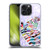 Artpoptart Animals Purple Zebra Soft Gel Case for Apple iPhone 15 Pro Max