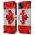 Artpoptart Flags Canada Leather Book Wallet Case Cover For Apple iPhone 15 Plus