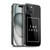 The 1975 Key Art Logo Black Soft Gel Case for Apple iPhone 15 Plus & MagSafe