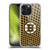 NHL Boston Bruins Net Pattern Soft Gel Case for Apple iPhone 15 Pro Max & MagSafe
