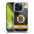 NHL Boston Bruins Jersey Soft Gel Case for Apple iPhone 15 Pro & MagSafe
