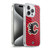 NHL Calgary Flames Net Pattern Soft Gel Case for Apple iPhone 15 Pro & MagSafe