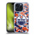 NHL Edmonton Oilers Camouflage Soft Gel Case for Apple iPhone 15 Pro