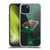 NHL Minnesota Wild Cow Pattern Soft Gel Case for Apple iPhone 15 Plus