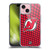 NHL New Jersey Devils Net Pattern Soft Gel Case for Apple iPhone 15