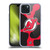 NHL New Jersey Devils Cow Pattern Soft Gel Case for Apple iPhone 15 Plus