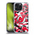 NHL New Jersey Devils Camouflage Soft Gel Case for Apple iPhone 15 Pro Max