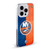 NHL New York Islanders Half Distressed Soft Gel Case for Apple iPhone 15 Plus