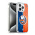 NHL New York Islanders Half Distressed Soft Gel Case for Apple iPhone 15 Pro