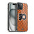 NHL Philadelphia Flyers Net Pattern Soft Gel Case for Apple iPhone 15 Plus & MagSafe