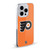 NHL Philadelphia Flyers Plain Soft Gel Case for Apple iPhone 15 Pro Max & MagSafe