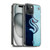 NHL Seattle Kraken Half Distressed Soft Gel Case for Apple iPhone 15