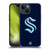NHL Seattle Kraken Plain Soft Gel Case for Apple iPhone 15