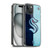 NHL Seattle Kraken Half Distressed Soft Gel Case for Apple iPhone 15 Plus
