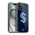 NHL Seattle Kraken Plain Soft Gel Case for Apple iPhone 15 Plus