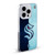 NHL Seattle Kraken Half Distressed Soft Gel Case for Apple iPhone 15 Pro