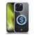 NHL Seattle Kraken Puck Texture Soft Gel Case for Apple iPhone 15 Pro