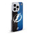 NHL Tampa Bay Lightning Half Distressed Soft Gel Case for Apple iPhone 15 Plus