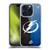 NHL Tampa Bay Lightning Half Distressed Soft Gel Case for Apple iPhone 15 Pro