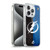 NHL Tampa Bay Lightning Half Distressed Soft Gel Case for Apple iPhone 15 Pro