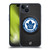 NHL Toronto Maple Leafs Puck Texture Soft Gel Case for Apple iPhone 15 Plus