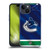 NHL Vancouver Canucks Jersey Soft Gel Case for Apple iPhone 15