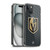 NHL Vegas Golden Knights Net Pattern Soft Gel Case for Apple iPhone 15 Plus