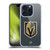 NHL Vegas Golden Knights Plain Soft Gel Case for Apple iPhone 15 Pro