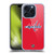 NHL Washington Capitals Plain Soft Gel Case for Apple iPhone 15 Pro